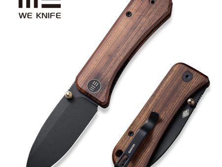 WEKNIFE Banter Thumb Stud Knife Wood Handle (2.9  CPM S35VN Blade) 2004K Online Sale