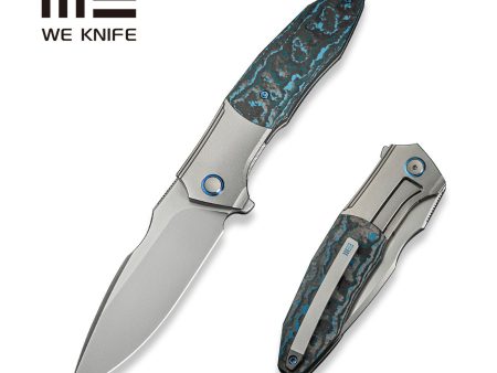 WEKNIFE Archeozoic Flipper Knife Titanium & Carbon Fiber Handle (4  M390 Blade) WE23091-4 Online