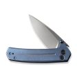 WEKNIFE Culex Flipper & Thumb Stud & Button Lock Knife Titanium Handle (2.97  CPM 20CV Blade) WE21026B-4 For Sale