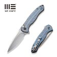 WEKNIFE Button Lock Kitefin Flipper Knife Titanium Handle (3.22  CPM 20CV Blade) WE19002M-3 For Sale