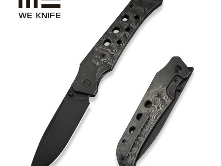 WEKNIFE WE-Guthrie Thumb Stud & Front Flipper Knife Titanium & Carbon Fiber Handle (3.94  CPM 20CV Blade) WE23072B-1 Online