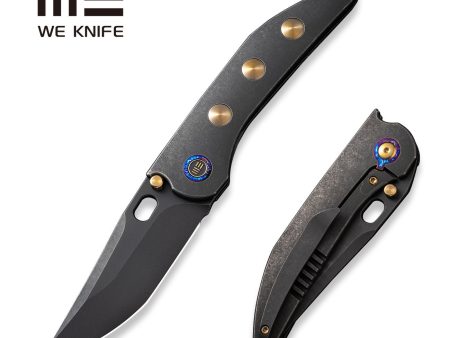 WEKNIFE Attor Thumb Stud & Thumb Hole Knife Titanium Handle (3.55  CPM 20CV Blade) WE23037-1 Discount