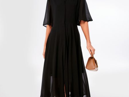 Black Maeve Maxi Dress Discount