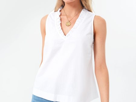 White Veronica Top Online now