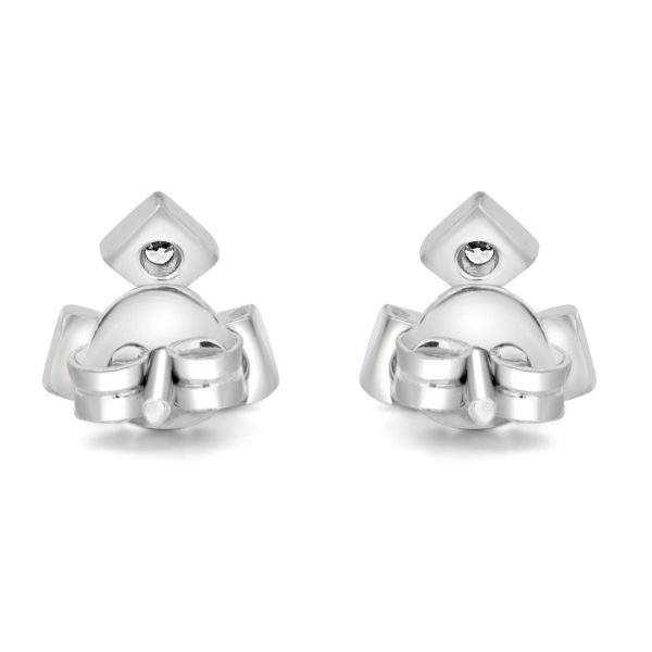 Zarkan Trio Trip Silver Studs on Sale