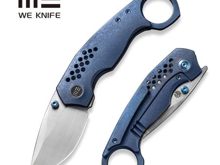 WEKNIFE Envisage Front Flipper Knife Titanium Handle (2.42  CPM 20CV Blade) WE22013-4 Sale