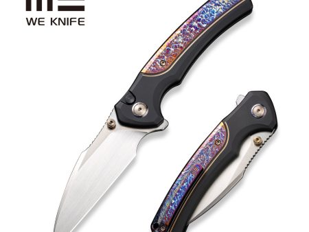 WEKNIFE Ziffius Flipper & Thumb Stud & Button Lock Knife Titanium Handle (3.7  CPM 20CV Blade) WE22024D-2 Online Sale