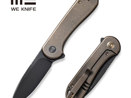 WEKNIFE Elementum Flipper Knife Titanium Handle (2.96  CPM 20CV Blade) WE18062X-4 on Sale