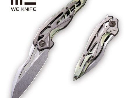 WEKNIFE Arrakis Flipper Knife Titanium Handle (3.45  M390 Blade) 906D For Discount