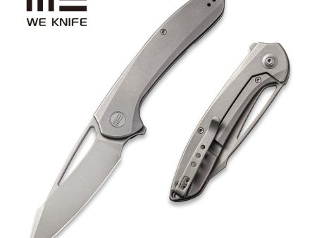 WEKNIFE Fornix Flipper & Thumb Hole Knife Titanium Handle (3.48  CPM 20CV Blade) 2016A Online now