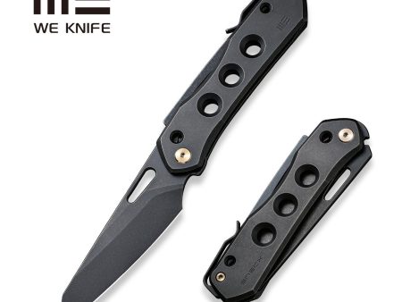 WEKNIFE Vision R Manual Thumb & Thumb Hole & Superlock Knife Titanium Handle (3.54  CPM 20CV Blade) WE21031-2 Online now