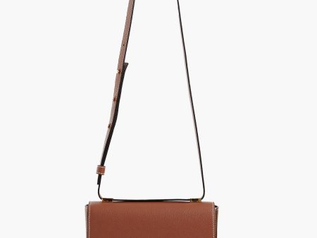 Tan with Contrast Stitching Vancouver Bag Hot on Sale