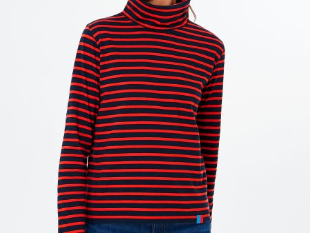 The Turtleneck Navy Poppy on Sale