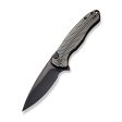 WEKNIFE Button Lock Kitefin Flipper Knife Titanium Handle (3.22  CPM 20CV Blade) WE19002M-1 Supply