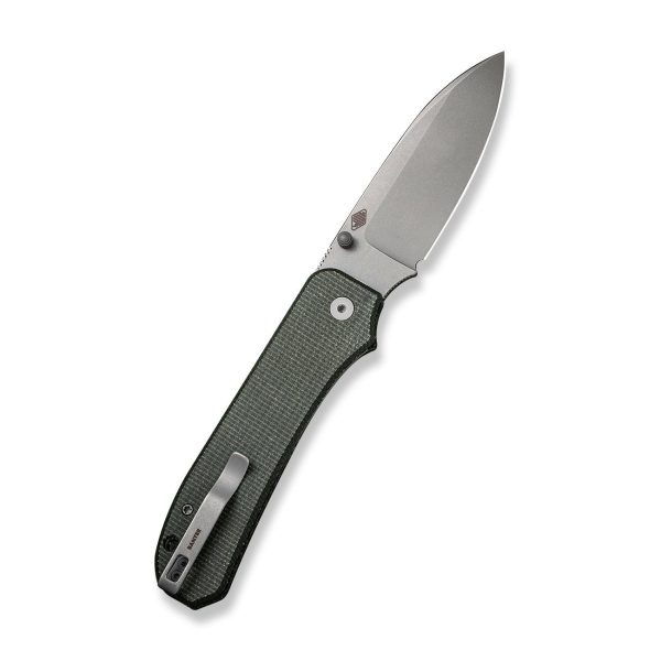 WEKNIFE Big Banter Thumb Stud Knife Micarta Handle (3.69  CPM 20CV) WE21045-2 For Discount