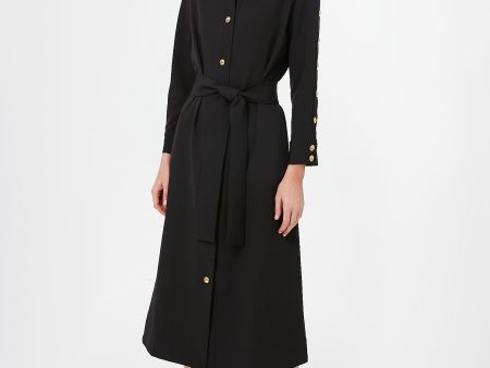 Black Belted Sarah Dress Sale