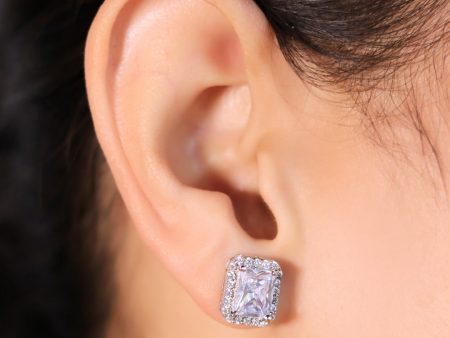 Zarkan Ice Pop Silver Studs Online Sale