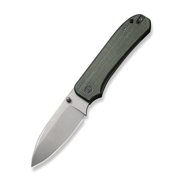 WEKNIFE Big Banter Thumb Stud Knife Micarta Handle (3.69  CPM 20CV) WE21045-2 For Discount