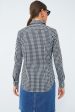 Black Gingham Long Sleeve Icon Shirt Online Hot Sale