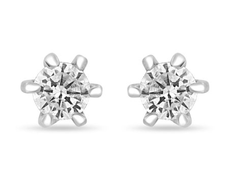 Zarkan Wizard Stone Silver Studs Online Sale