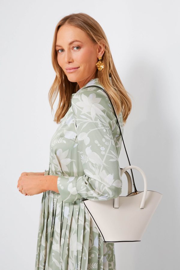 Marble Open Tulip Tote Micro on Sale