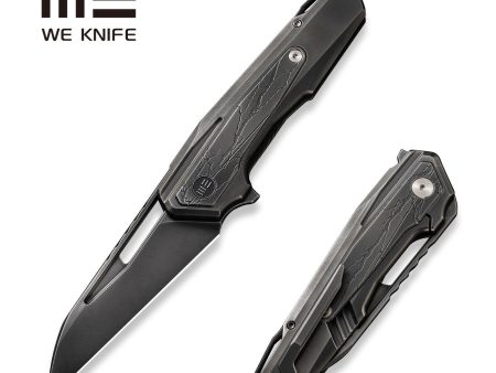 WEKNIFE Falcaria Flipper & Thumb Hole Knife Titanium Handle (3.64  CPM 20CV Blade) WE23012B-4 Online Sale