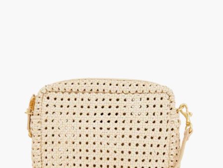 Cream Rattan Midi Sac For Cheap