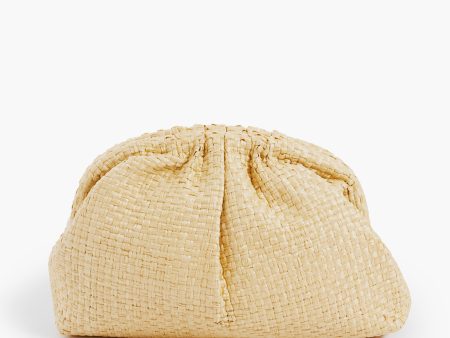 Natural Straw Game Clutch For Cheap