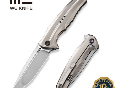 WEKNIFE 601X Flipper Knife Titanium Handle (3.82  CPM 20CV Blade) WE01J-4 Discount