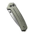 WEKNIFE Culex Flipper & Thumb Stud & Button Lock Knife Titanium Handle (2.97  CPM 20CV Blade) WE21026B-5 Supply