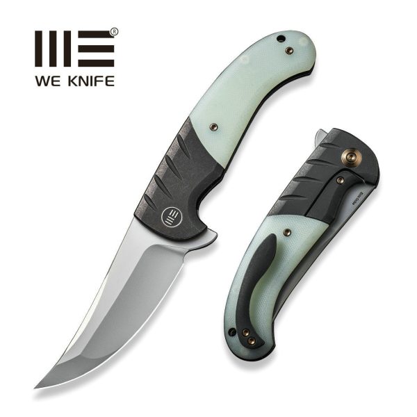 WEKNIFE Curvaceous Flipper Knife Titanium & G10 Handle (3.70  CPM 20CV Blade) WE20012-3 Online Sale