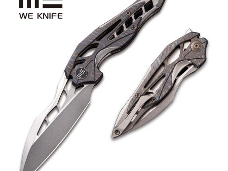 WEKNIFE Arrakis Flipper Knife Titanium Handle (3.45  M390 Blade) 906F Supply