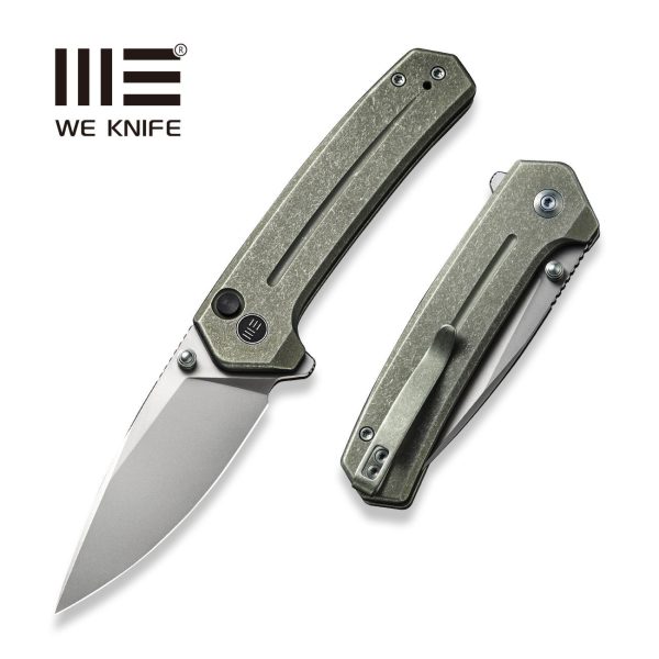 WEKNIFE Culex Flipper & Thumb Stud & Button Lock Knife Titanium Handle (2.97  CPM 20CV Blade) WE21026B-5 Supply