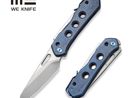 WEKNIFE Vision R Manual Thumb & Thumb Hole & Superlock Knife Titanium Handle (3.54  CPM 20CV Blade) WE21031-3 Online Sale