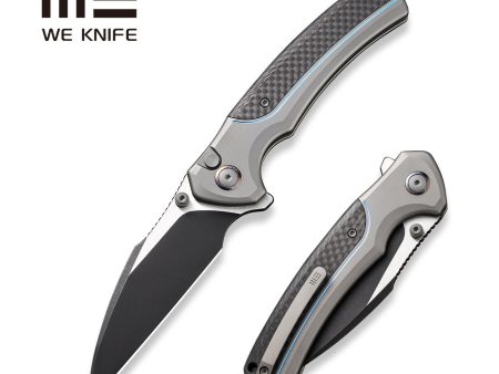 WEKNIFE Ziffius Flipper & Thumb Stud & Button Lock Knife Titanium & Carbon Fiber Handle (3.7  CPM 20CV Blade) WE22024A-1 Discount