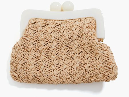 Natural Mina Clutch For Discount