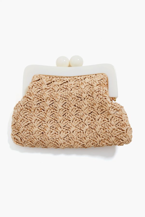 Natural Mina Clutch For Discount