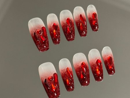 Red Gradient Flame-16129 Fashion