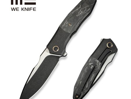 WEKNIFE Archeozoic Flipper Knife Titanium & Carbon Fiber Handle (4  M390 Blade) WE23091-1 Online now