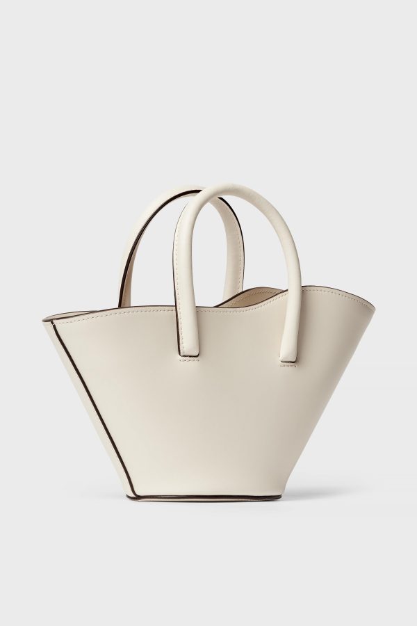 Marble Open Tulip Tote Micro on Sale