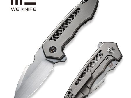 WEKNIFE Harpen Flipper Knife Titanium Handle (2.98  CPM 20CV Blade) WE23019-4 Online