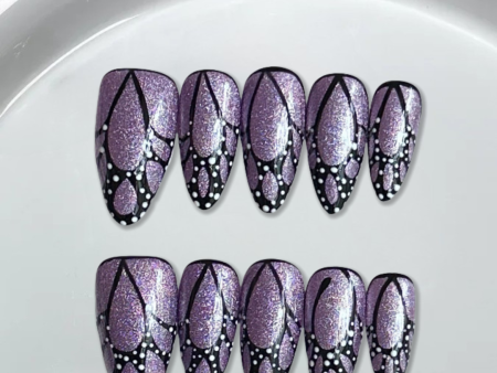 Beautiful&Intricate butterfly nail art-Y023 Sale