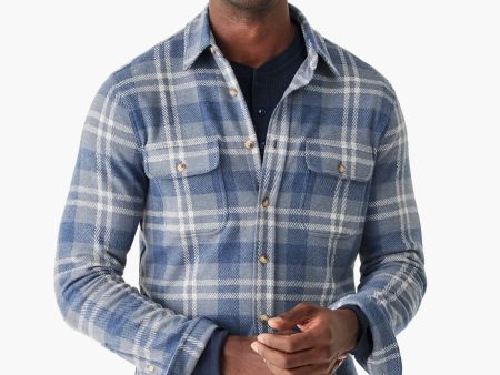 Vintage Blue Plaid Legend Sweater Shirt For Discount