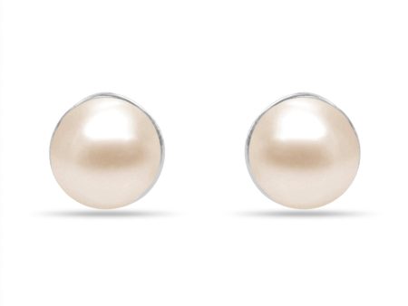 Zarkan 925 Silver Pearl Studs on Sale