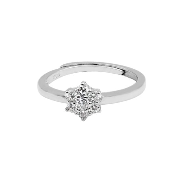 Zarkan Sliver Star AD Ring Hot on Sale