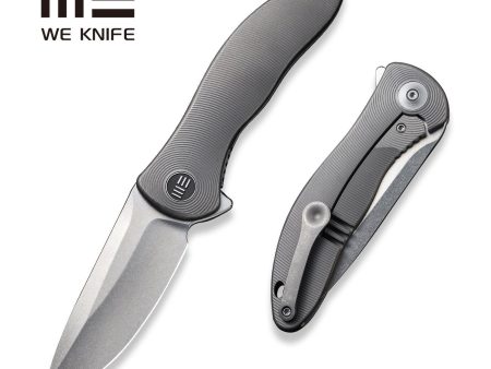 WEKNIFE Synergy2v2 Flipper Knife Titanium Handle (3.49  CPM 20CV Blade) WE18046D-1 Hot on Sale