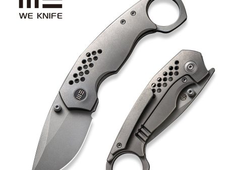 WEKNIFE Envisage Front Flipper Knife Titanium Handle (2.42  CPM 20CV Blade) WE22013-1 Hot on Sale