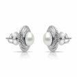 925 Silver Pearl Tops Earring Online now