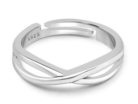 Zarkan 925 Silver X Men Ring For Men For Cheap